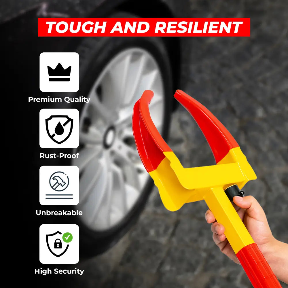 Wheel Clamp Lock Universal Security Tire Lock