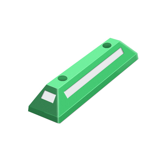 PVC Wheel Stopper 570 Green - Biri Group 