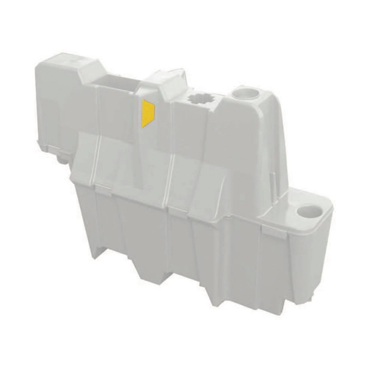 White Traffic Barrier