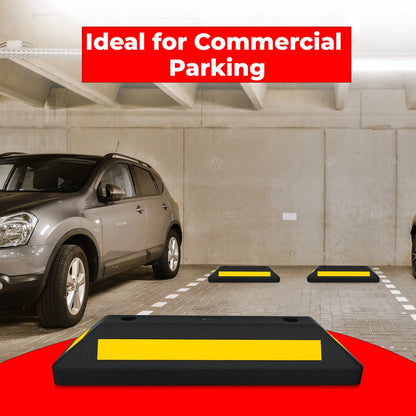 57CM Heavy Duty Wheel Stop | Reflective Parking Stopper
