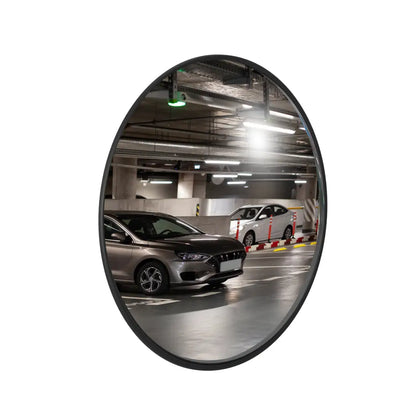 Convex Safety Mirror Black Indoor - 45CM