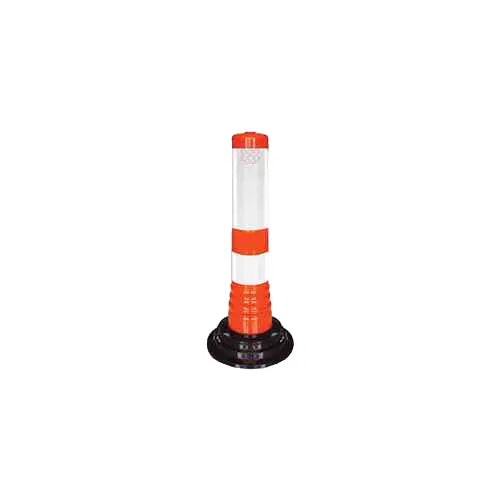 glue delineator orange balck base 