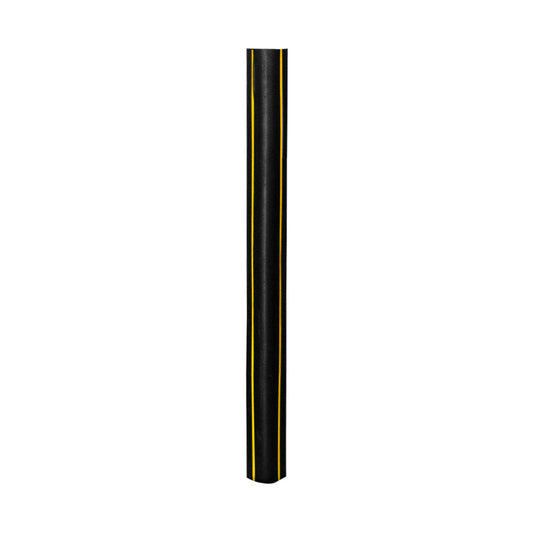 Corner Guard Rubber Yellow Strip GI Plate 75X75X100CM