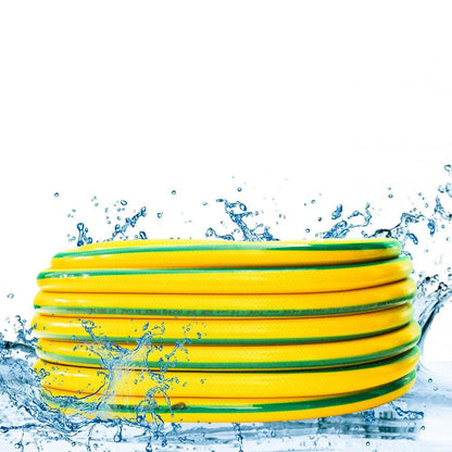 Garden Water Hose Reinforced 3/4 Inch 50 Meter    – Yellow