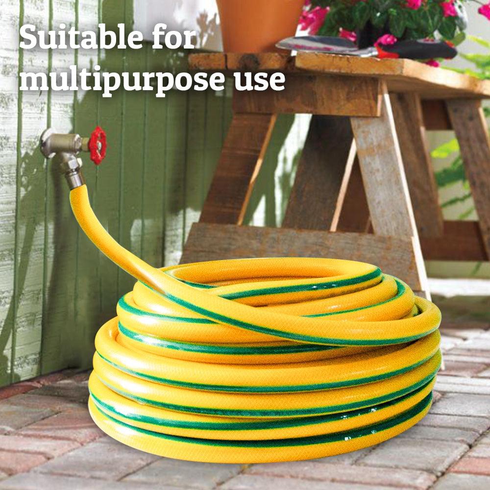 Garden Water Hose Reinforced 3/4 Inch 50 Meter    – Yellow