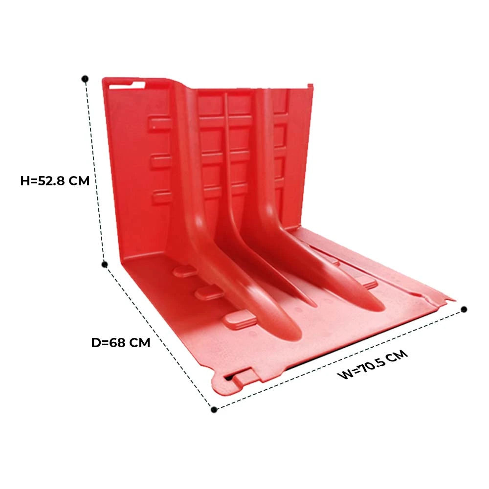 Flood Protection Barrier, Commercial Emergency Temporary Dams Door Flood Barrier Factory Warehouse Property Water Barrier (Big)