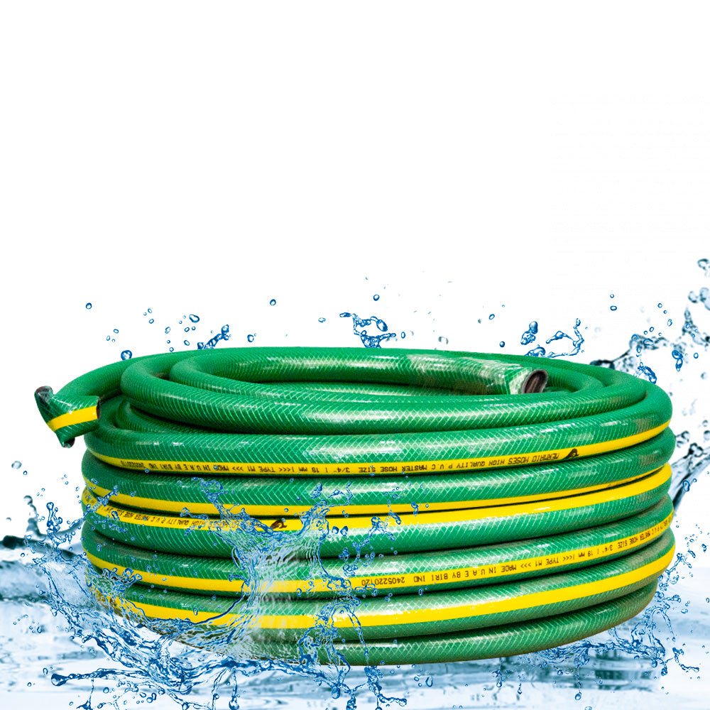 Water Hose Reinforced 1 Inch 50 Meter – Green