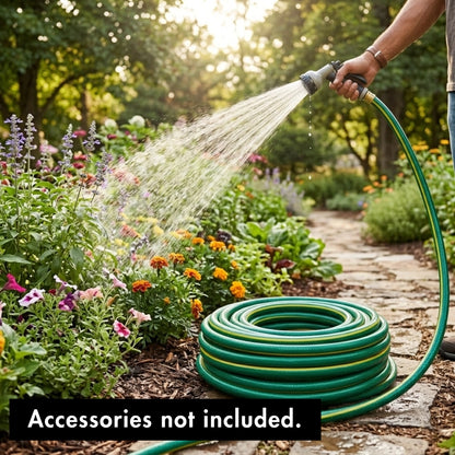 Mermaid 1/2 Inch 50M Master Hose Green | 4-Layer Reinforced PVC Water Hose