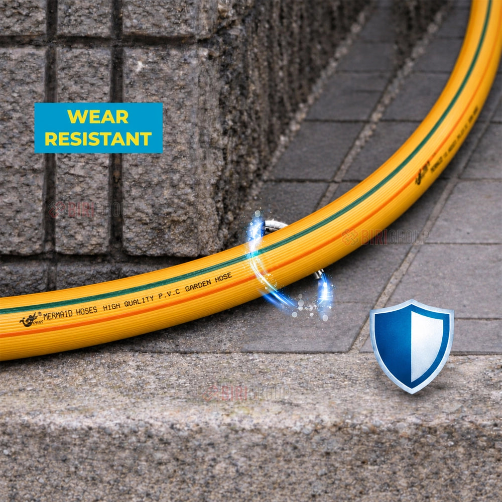 Mermaid 3/4 Inch 50 Meter Garden Hose | Braided PVC Hose