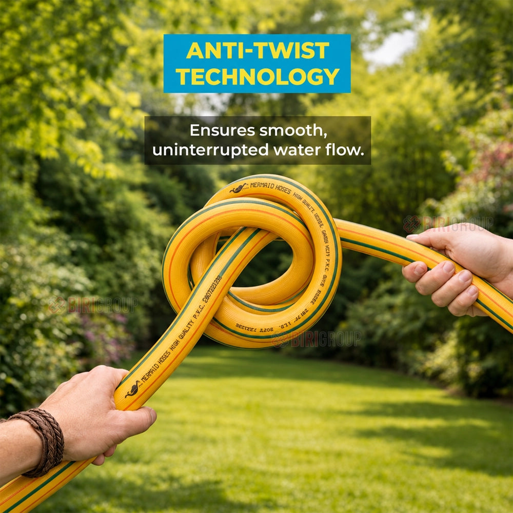 Mermaid 3/4 Inch 50 Yard Garden Hose | Braided PVC Hose