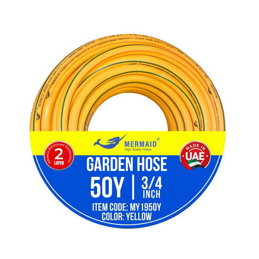 Mermaid 3/4 Inch 50 Yard Garden Hose | Braided PVC Hose