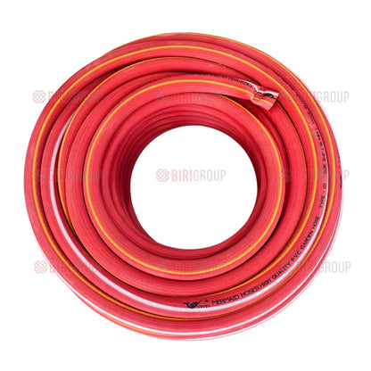 Mermaid 3/4 Inch 50 Yard Garden Hose Red | Braided PVC Water Hose