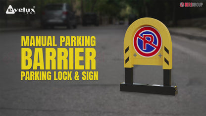 Manual No Parking Lock with Padlock & Keys