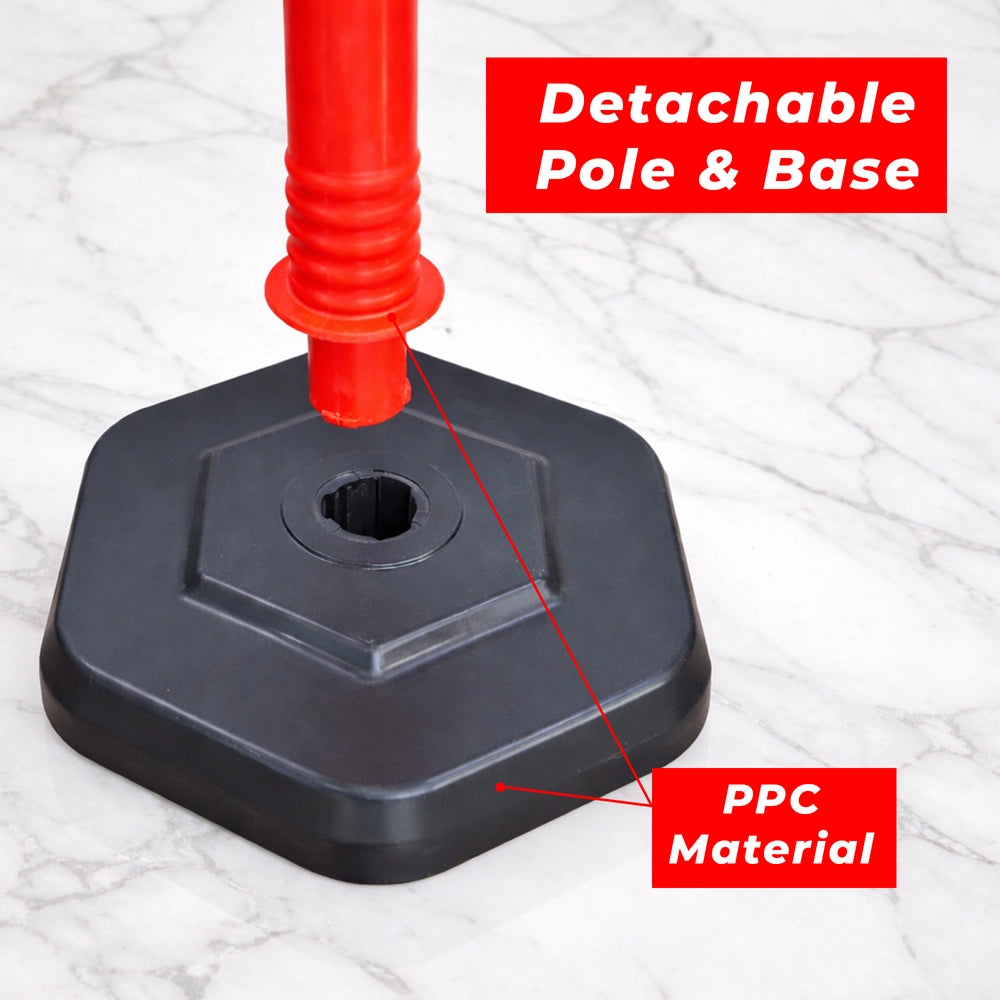 100CM Safety Delineator Post Red | Reflective Traffic Post
