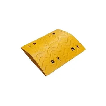 Rubber Speed Ramp with Reflective Lens | Durable Traffic Safety Bump ...