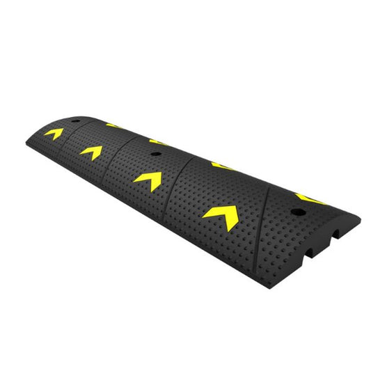 1 Meter Speed Ramp with 2-Channel Cable Protector | Speed Hump