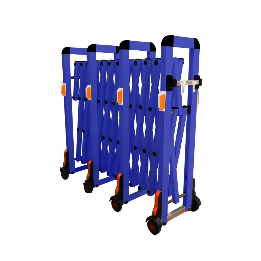 stainless steel extendable barrier Blue