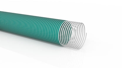 Berry Suction Green Plastic Hose 2" x25M