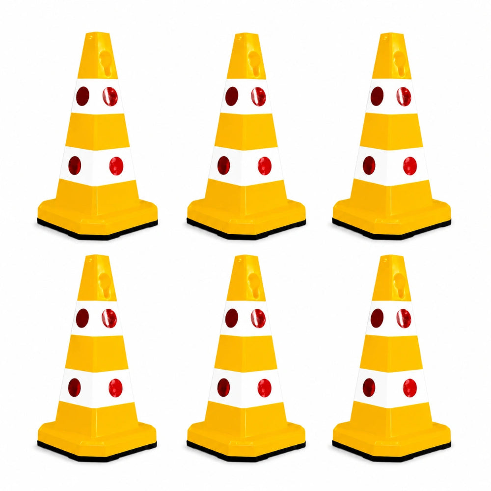 set of 6 traffic cone 