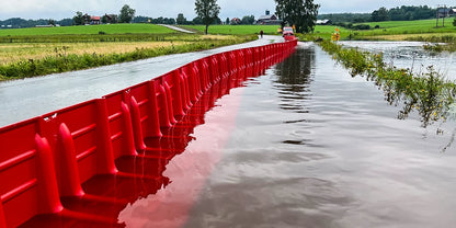 Flood Protection Barrier, Commercial Emergency Temporary Dams Door Flood Barrier Factory Warehouse Property Water Barrier (Big)