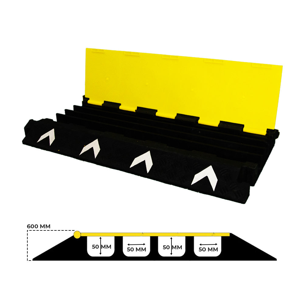 4 Channel Cable Guard