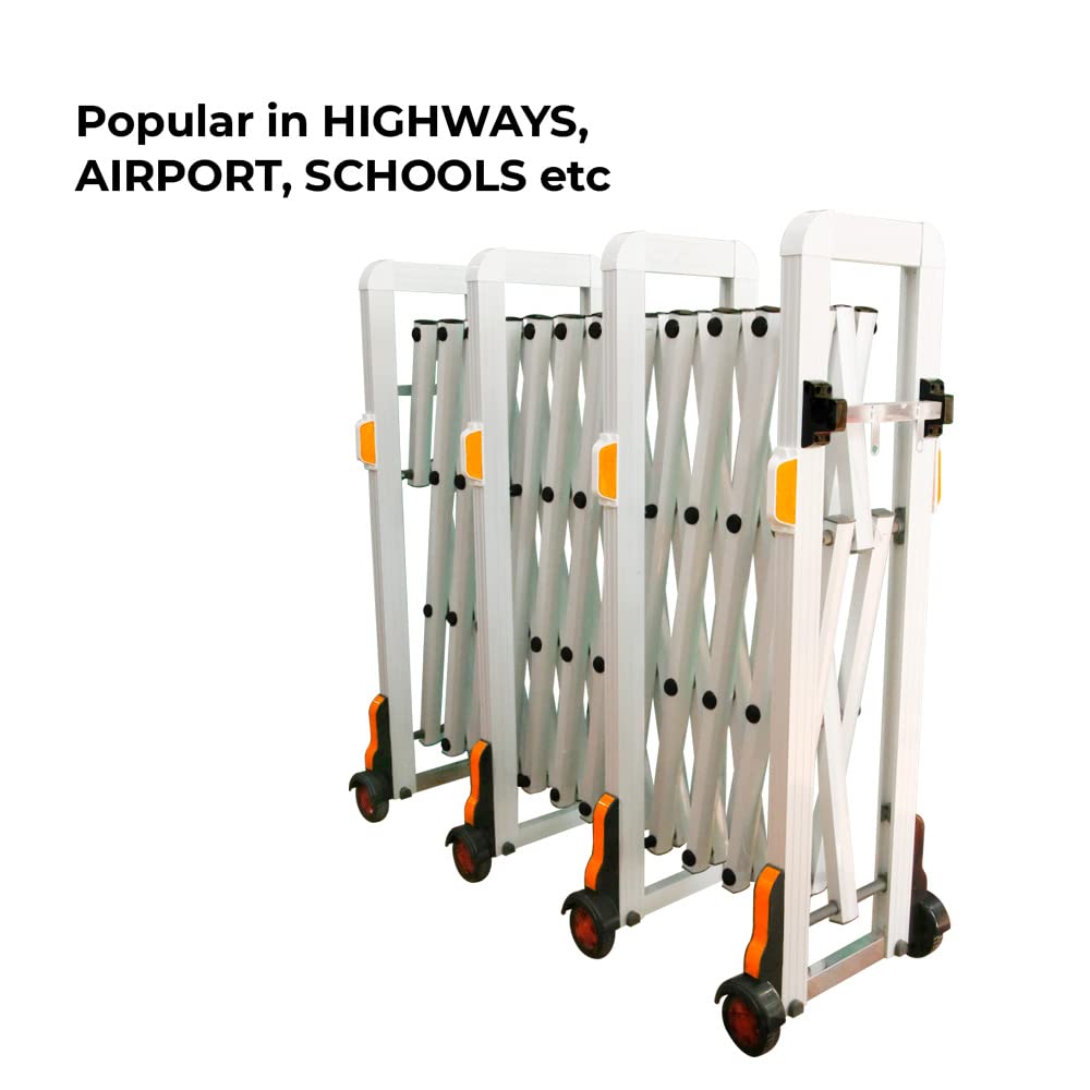 4 Meter Aluminum Extendable Barrier - Biri Group 