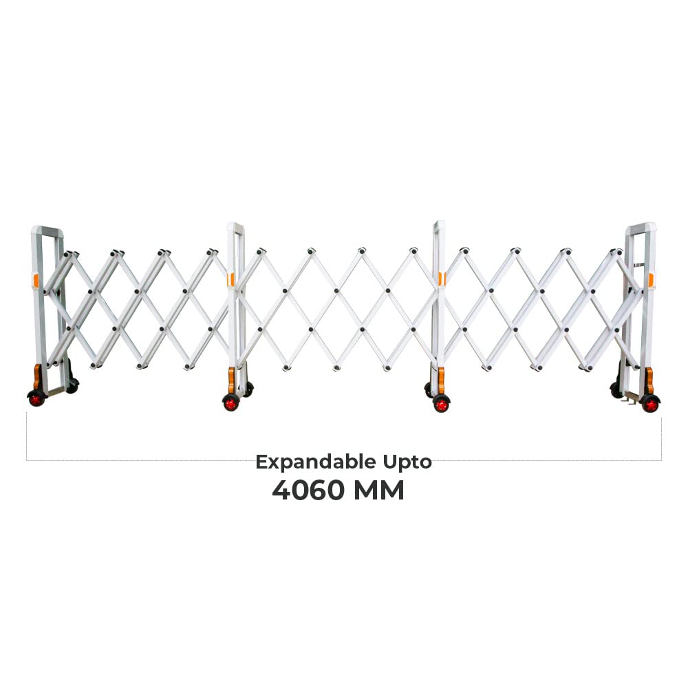4 Meter Aluminum Extendable Barrier - Biri Group 