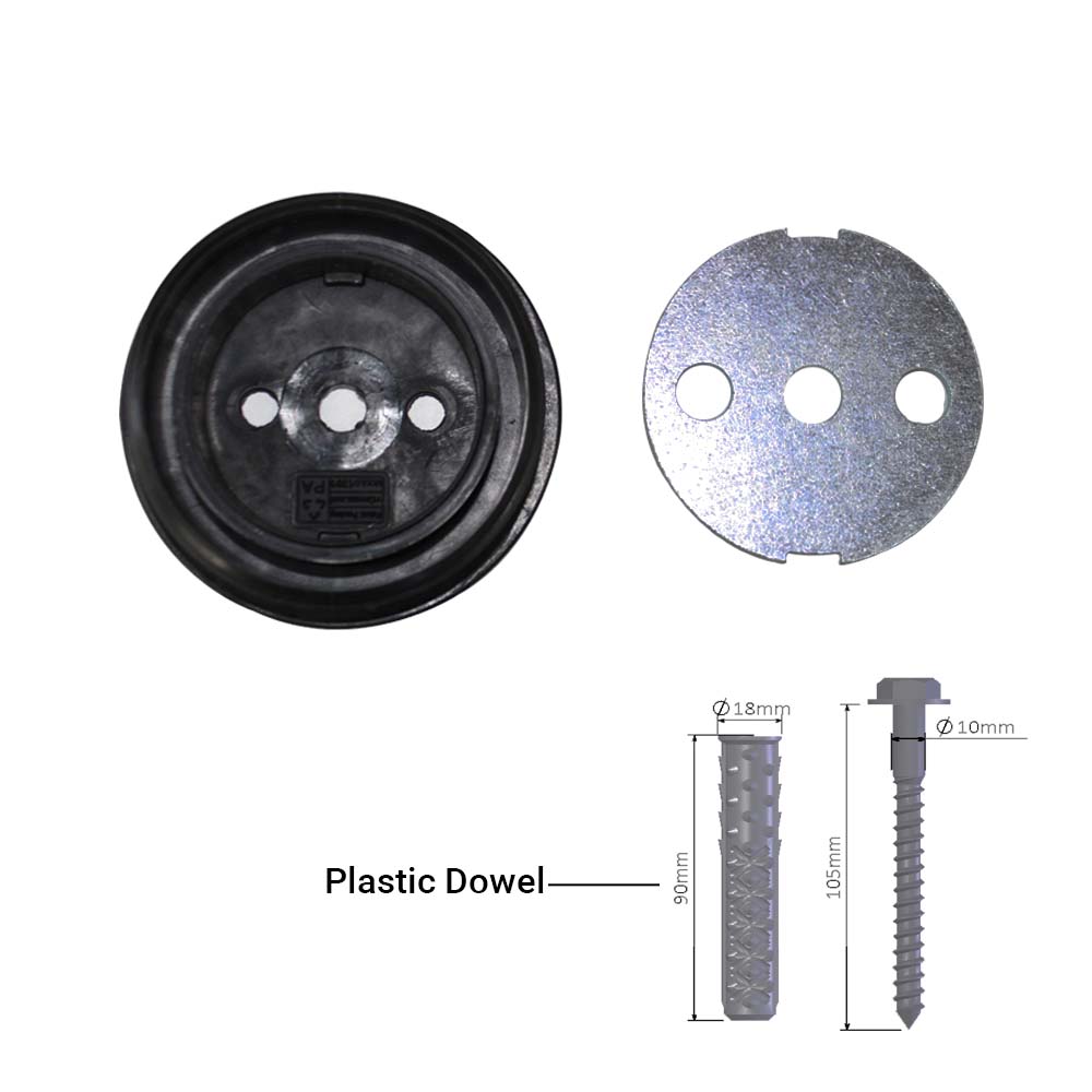 Anti Parking Post With Base