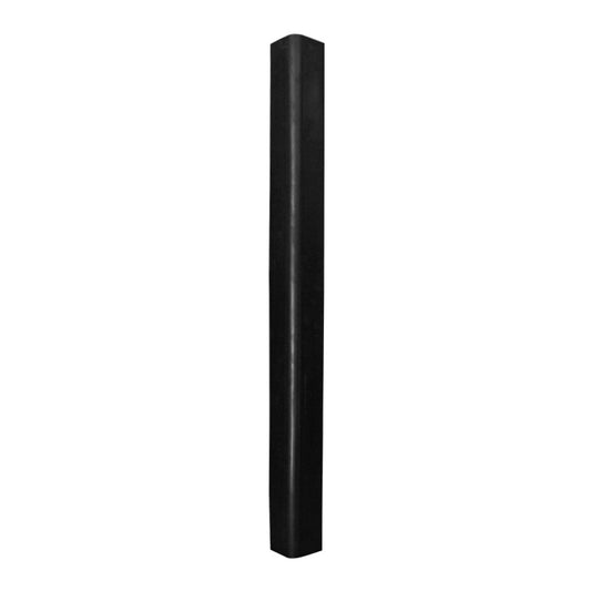 Corner Guard Rubber Black GI Plate 75x75x100CM - Biri Group 