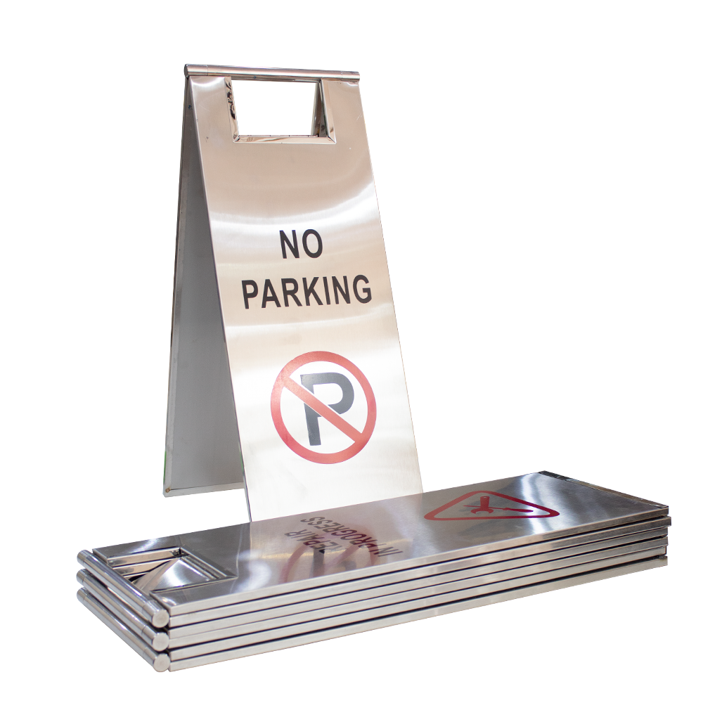 Double Sided No Parking Sign