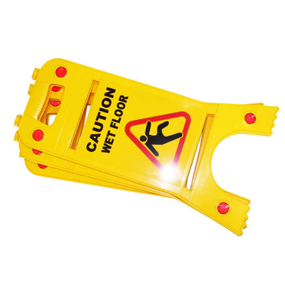 Foldable Caution Wet Floor Sign