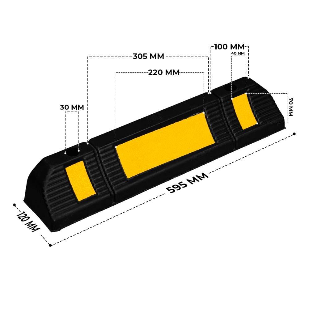 High Quality Reflective Wheel Stopper