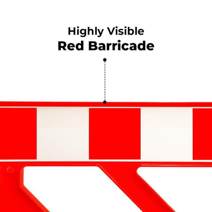 High Visible Barricade Red