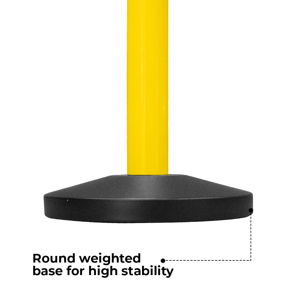 Pedestrian Control Barrier With Weighted Base