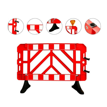Road Safety Barrier Red