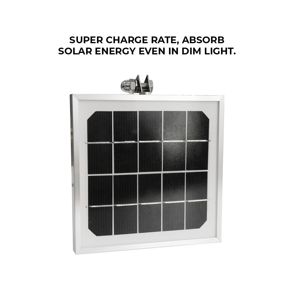 Road Safety Lamp With Solar Panel 
