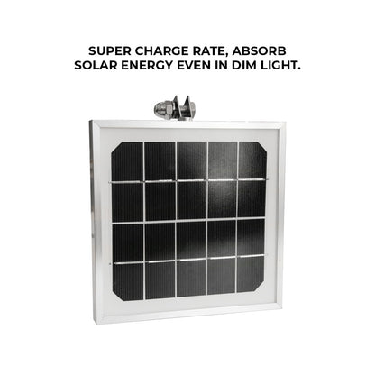 Road Safety Lamp With Solar Panel 