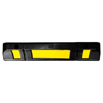 Rubber wheel stopper for parking area