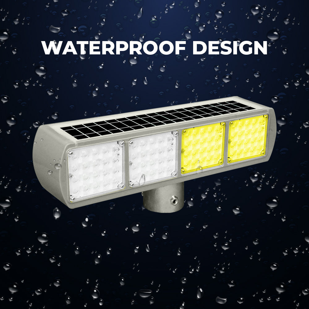 Solar Powered LED Strobe Light