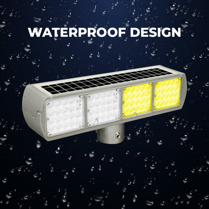 Solar Powered LED Strobe Light