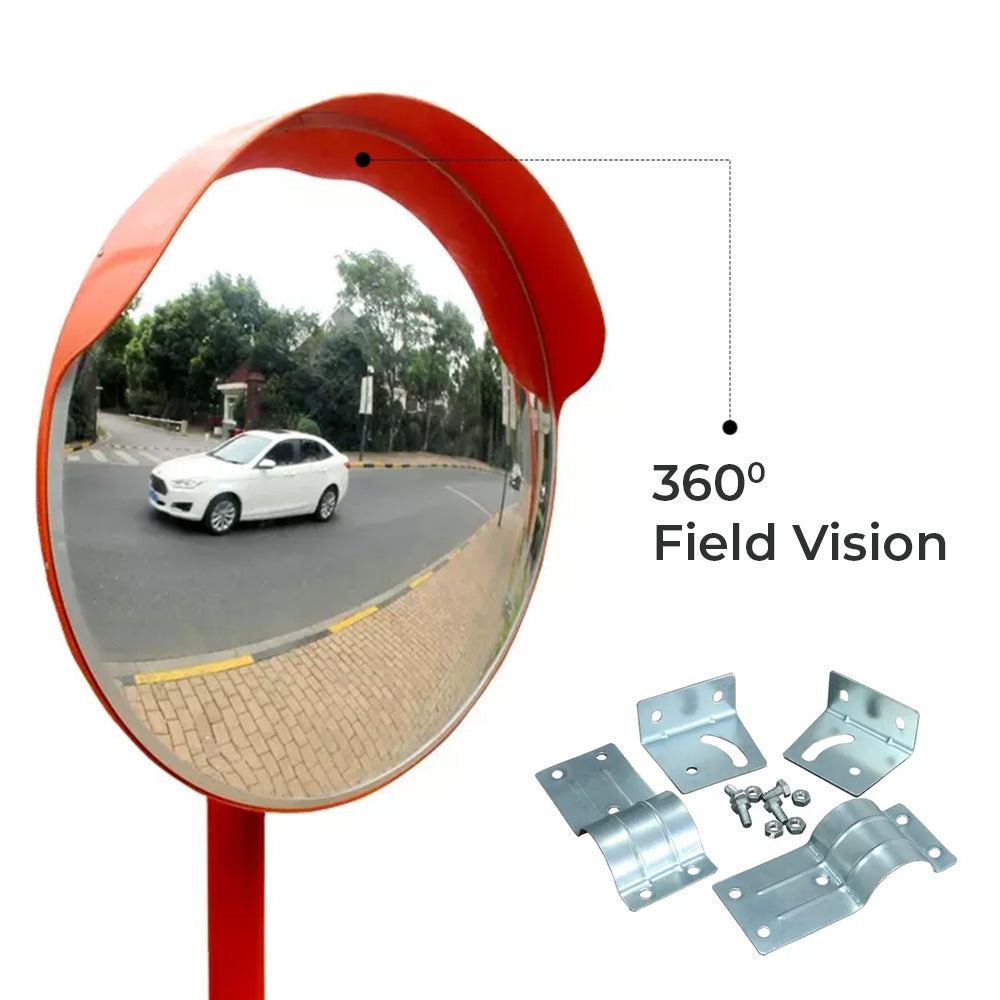 Weather Resistant Safety Convex Mirror