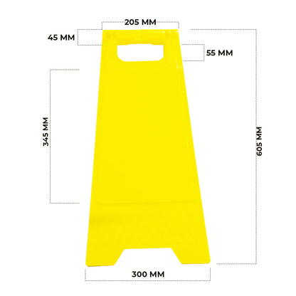 Two Side Printable Floor Sign