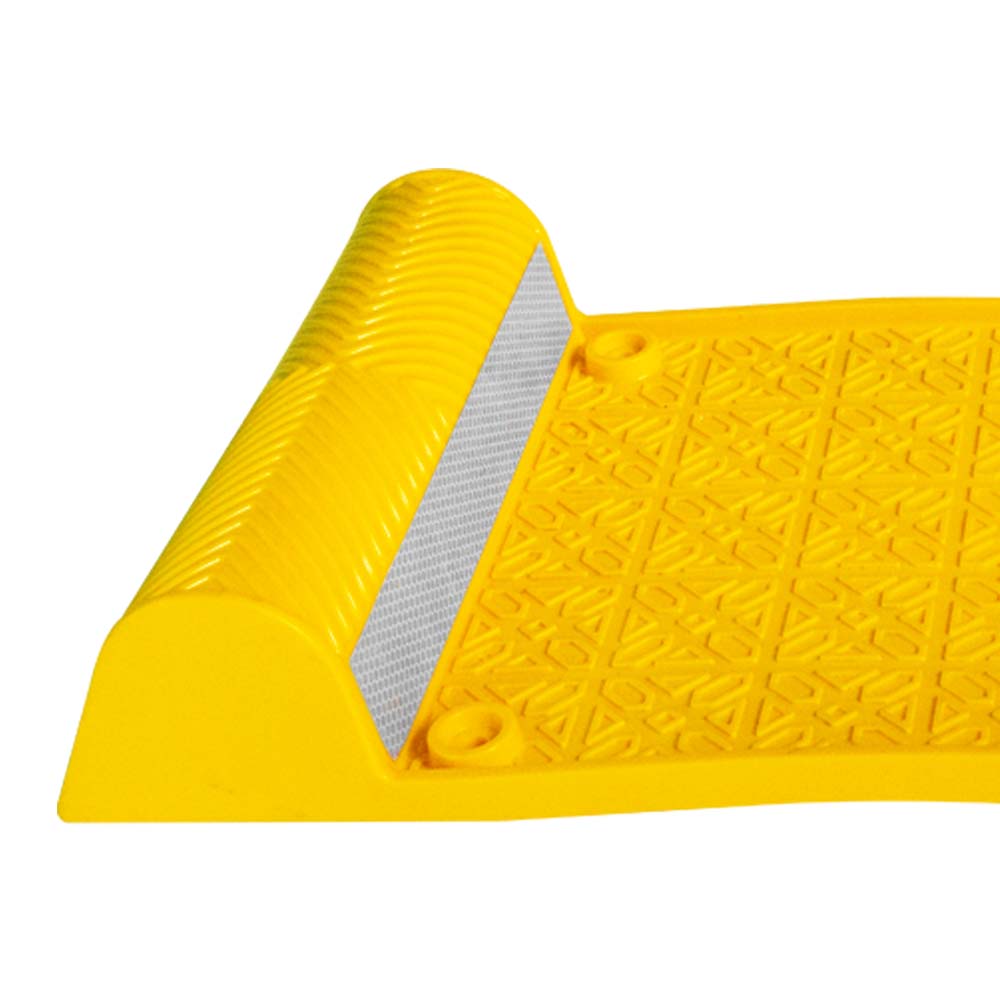 Yellow Mat Wheel Stopper