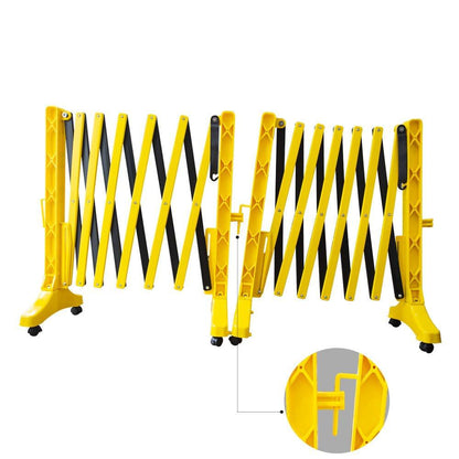 Yellow Safety Barricade