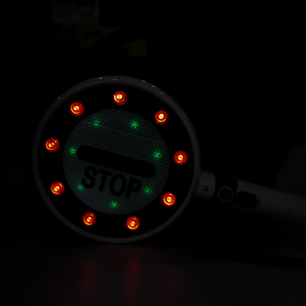 Battery Bi- Directional Warning 16 LED Traffic Safety Baton - Biri Group 