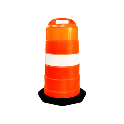 Traffic Safety Drum 75cm - Orange - Biri Group 